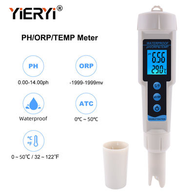 PH-Meter /ORP des Aquariums hoher Genauigkeit Yieryi digitales Meter mit Temperatur