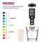Wasserdichtes Meter ATC Digital pH Orp H2