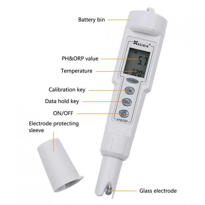 BerufsDigitalpHMeter, handliche StiftArt pHMeter automatische