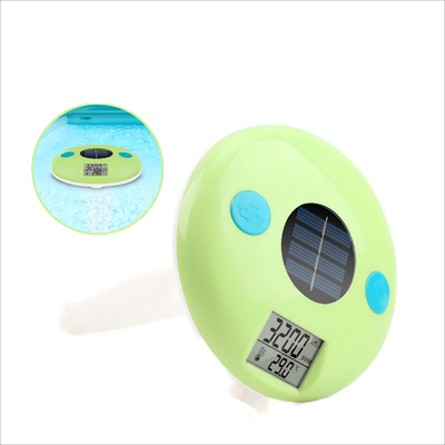 Hochgenaue Smart Solar Pool Monitor mit LCD-Display in hellgrün