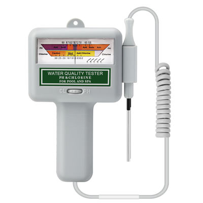 CL2-Tester 2 in 1 Wasserqualität PH & Chlor PC-102 - Hochpräzisions-Pool- und Aquarien-Tester