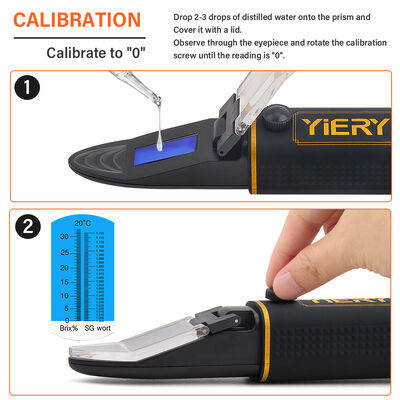 Multi-Bereich Saccharose-Refraktometer - Vielseitiges Werkzeug zur Messung verschiedener Zuckergehalte in verschiedenen industriellen Anwendungen