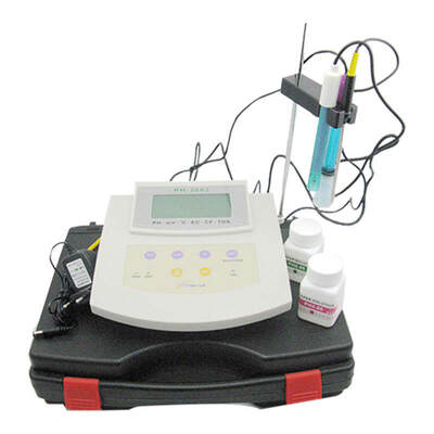 YIERYI PH-2603 6-in-1 Multifunktions-Benktop-PH-Meter mit einer pH-Genauigkeit von 0,01 für die Laborwasserqualitätsprüfung