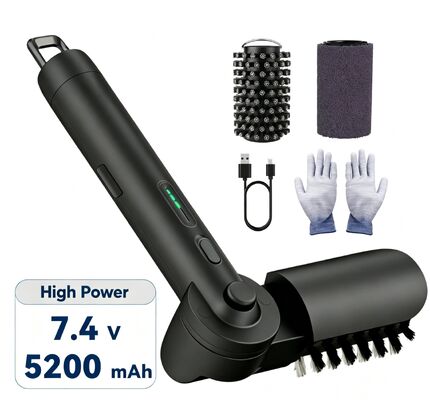 Electric BBQ Grill Cleaning Brush | Replaceable Brush Heads Barbecue Cleaning Tool