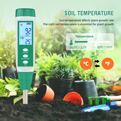 Hochpräzisions-NPK-Bodenprüfer-Meter Stickstoff-Phosphor-Kalium-Boden-Detektor für Gewächshaus-Garde-Farm