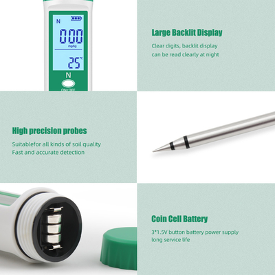 LED-Npk-Bodenprüfer mit Digitalbereich von 0-1999mg/Kg