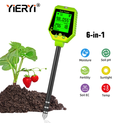 Professionelles tragbares digitales Bodenfeuchtigkeitsmessgerät für Gartenfarmen