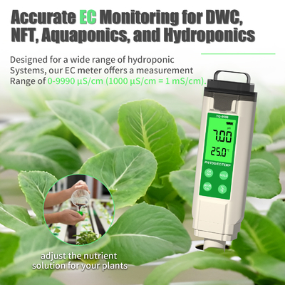 YiERYi YG-9908 4-in-1-Wasserqualitätsprüfer PH / TDS / EC / Temperatur Multifunktionsprüfstift mit hoher Genauigkeit