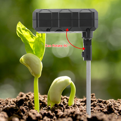 6-in-1-Bodendetektor -- pH, Feuchtigkeit, Temperatur, Licht, Feuchtigkeit, Fruchtbarkeitsprüfung -- ideal für Innen-, Außen- und Gartenanwendungen