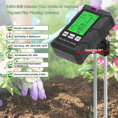 Umfassender Bodendetektor 6 in 1: Ihr ultimatives Werkzeug für Gartenarbeit und Pflanzenpflege