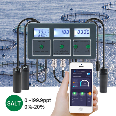 Echtzeit-Wasserqualitätsüberwachung perfekt für Aquarien, Landwirtschaft, Labore und Umweltversuche