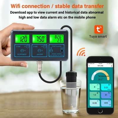 Professionelles digitales pH- und EC-Meter