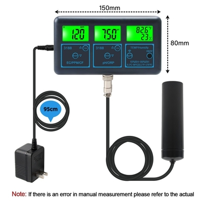 Professionelles digitales pH- und EC-Meter
