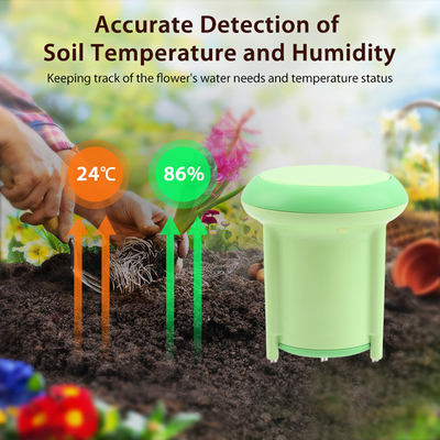 Tuya Smart Soil Sensor   ZigBee 3.0 Wireless Feuchtigkeits- und Temperaturerkennung mit Echtzeitwarnungen