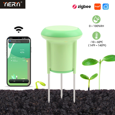 Intelligenter Garten-Boden-Sensor   Batteriebetriebenes ZigBee 3.0-Gerät für präzise Bewässerung und Pflanzenpflege
