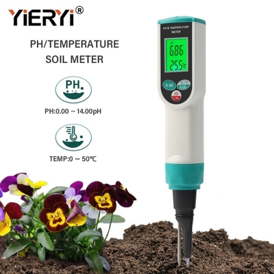 PH-2023 Boden-pH- und Temperaturmessgerät -- hochpräzises digitales pH-Meter für Landwirtschaft und Gartenarbeit