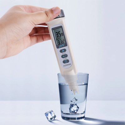 Portables digitales pH-Meter ¥ AZ8686 Labortester mit LCD-Display und One-Touch-Kalibrierung