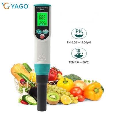 Tragbares pH- und Temperaturmessgerät für den Boden. Ideal für Garten, Landwirtschaft und Gewächshaus.