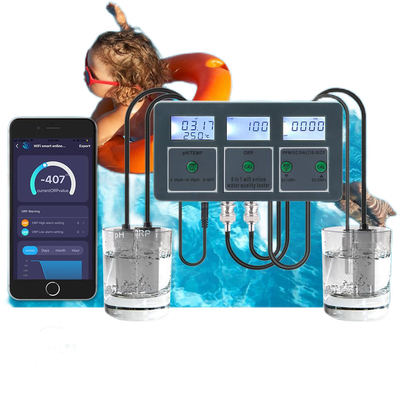 Professionelles Wasserprüfgerät 8 in 1 umfassende Analyse Smart APP-Steuerung hochgenaue Sensoren