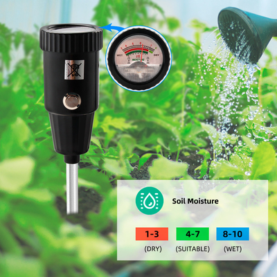 Smart Soil pH &amp; Moisture Monitor - ideal für Innen- und Außenpflanzen