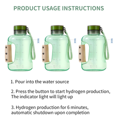 Aufladbare Wasserstoffgeneratorflasche Typ C