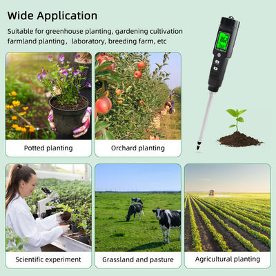 EG-8801 Bodenzähler Tragbares digitales Display für Gartenanpflanzung EG-Salzbodenmelder für die Pflanzung von Topfböden im Haushalt