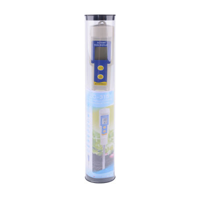 Boden-EC- und Temperaturprüfer - 2-in-1-wasserdichtes Meter mit 0,00 - 4,00 mS/cm-Bereich für Garten-, Hydroponik- und Innenpflanzen