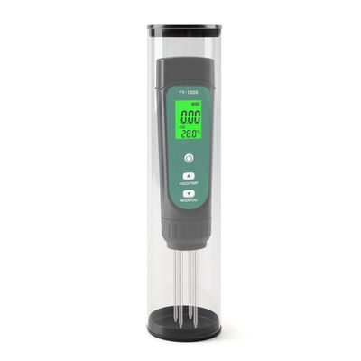 3-in-1-Bodenprüfgerät - EC (0,01-20,00 ms/cm), Feuchtigkeits- und Temperaturmesser für Garten und Hydroponik