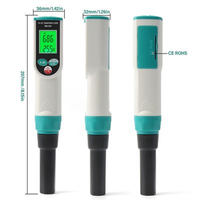 2-in-1-Boden pH- und Temperaturmessgerät - Hochpräzisionszähler für den Gartenbau