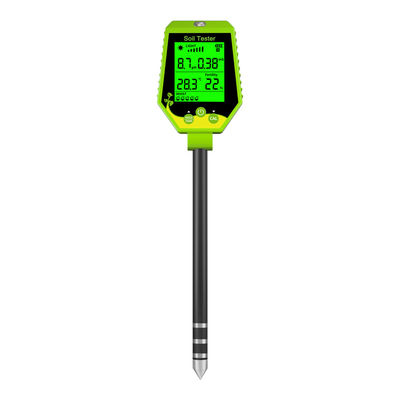6 in 1 Bodenprüfgerät. Feuchtigkeit/pH/Fertilität/Sonnenlicht/EG/Temp Meter für Garten-, Farm- und Innenpflanzen