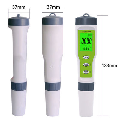 3 - in - 1 Wasserqualitätsprüfer - pH/EC/Tempometer mit ATC für Zuhause, Aquarium und Labor