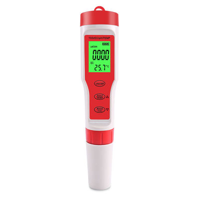 4 - in - 1 Wasserqualitätsprüfer - pH/EG/TDS/Tempometer für Aquakultur, Trinkwasser und Labor