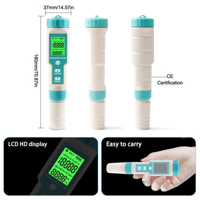 7 - In - 1 Wasserqualitätsprüfer EC/Salzgehalt/TDS/Temp/pH/ORP/S.G. Meter für Aquakultur zu Hause