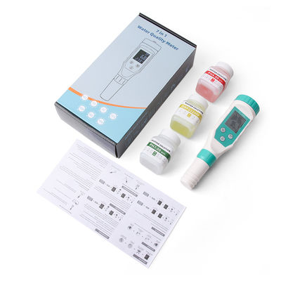 7-in-1 Wasserqualitätsprüfer - FAC/pH/ORP/Salinität/TDS/EC/Temperaturmessgerät für Aquakultur, Haushalt & Labor