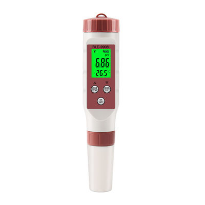 Smart 4-in-1 Wasserqualitäts-Tester mit Bluetooth - pH/TDS/EC/Temp Messgerät für Zuhause, Hydrokultur & Labor