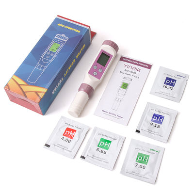 Smart 7-in-1-Bluetooth-Wasserqualitätsprüfer - pH/EC/TDS/ORP/Salz/S.G/Temp Meter für Zuhause, Labor und Aquakultur