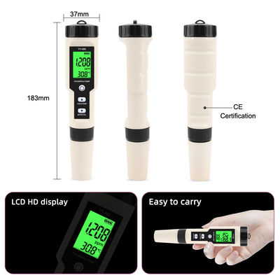 4 - in - 1 Wasserstoffwasserqualitätsprüfer - H2/pH/ORP/Tempometer für Gesundheit, Aquakultur und Labor