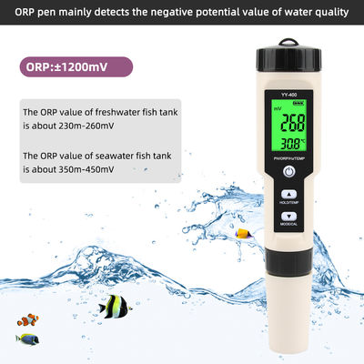 4 - in - 1 Wasserstoffwasserqualitätsprüfer - H2/pH/ORP/Tempometer für Gesundheit, Aquakultur und Labor