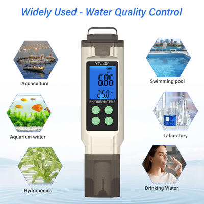 All-in-One PH/ORP/Wasserstoff/Temperatur-Wasserqualitätsanalysator Wassertester
