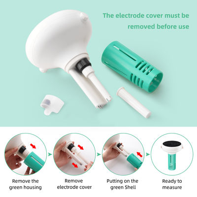 Drahtloser Zigbee WiFi wasserdichter schwimmender Pool-pH-Meter mit Solarstrom für Schwimmbäder
