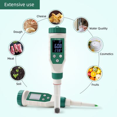 Wireless Digital Bluetooth PH Detektor PH Meter für Lebensmittel, Fleisch, Käse Kosmetik Vielseitig Genau