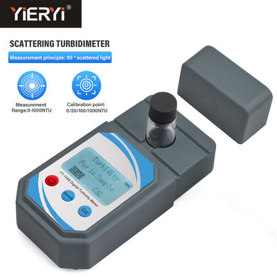 Tragbares digitales Trübungsmessgerät 0-1000 NTU ±0,8% Genauigkeit