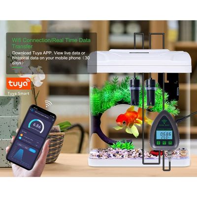 High Precision Digital PH Meter with 0.990-1.400 S.G and 100mm*75mm*22mm Dimensions Water Quality Tester