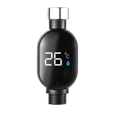 YIERYI Smart Shower Thermometer mit LED-Digitaldisplay und farbcodierten Temperaturwarnungen für die Sicherheit im Bad