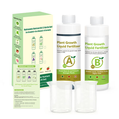 250 ml hochgenauer Flüssigdünger und Hydroponisches Nährstoffpaket für die Vegetationswachstumsphase