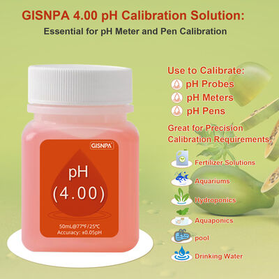 50ML und 30ML Flaschen-PH-Kalibrierungslösung und Elektrodenflüssigkeit mit OEM-Kundensupport