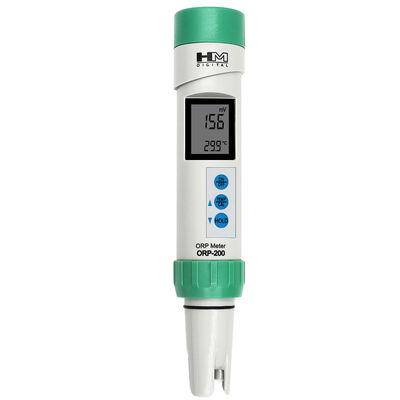 YIERYI Digital ORP Meter Waterproof ORP Tester with Digital Calibration and Detachable Platinum Electrodes for Water Quality Analysis