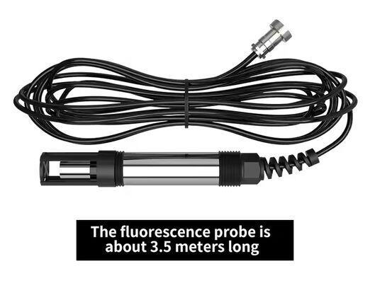 Hochpräzises tragbares AE6609 Dissolved Oxygen Meter mit 3,5m Sonde und ATC für Aquakultur & Abwasser