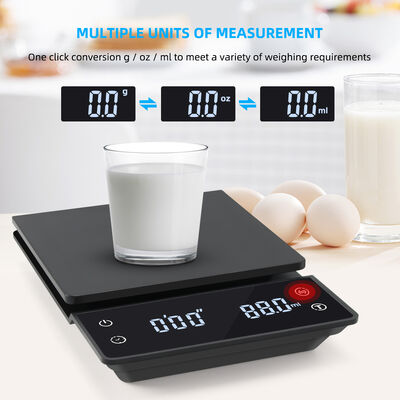 Digital Kitchen Scale with 0.1g Accuracy and 3kg Capacity High Precision LCD Electronic Weighing Scale