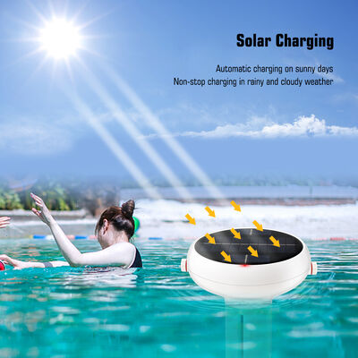Wifi 7-in-1 schwimmendes wasserdichtes Chlorometer mit Smart Hub Salz/EC/TDS/ORP&Temp USB solarbetriebenes pH-Meter für Schwimmbäder